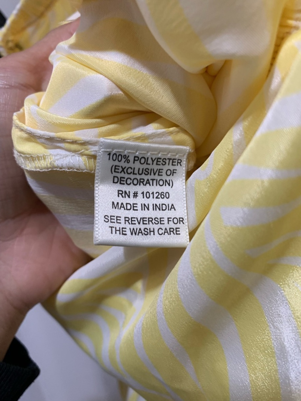 True Destinations Yellow Zebra Print Jumpsuit - Picture 8 of 9